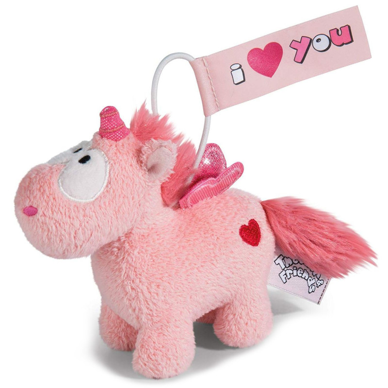 Plush toy Nici pink unicorn (11cm)