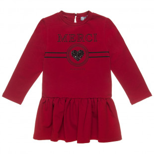 Φόρεμα με καρδιά από παγιέτες (Κορίτσι 6-14 ετών)