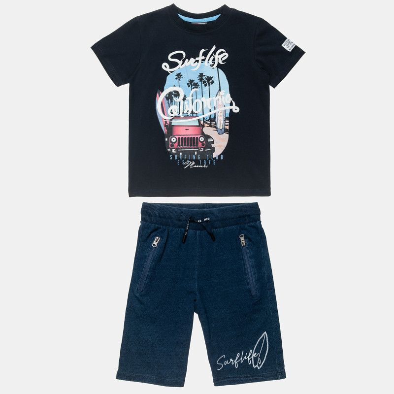 Set Moovers with print and embossed details (6-16 years)