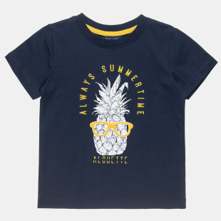T-Shirt with print and embossed details (12 months-5 years)