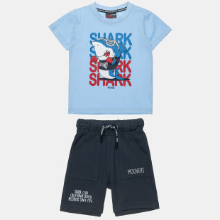 Set Moovers t-shirt and shorts (12 months-5 years)