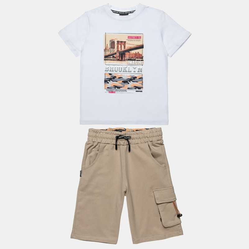 Set Moovers t-shirt and shorts (6-16 years)