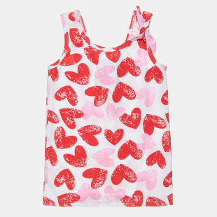 Top with heart pattern (12 months-5 years)
