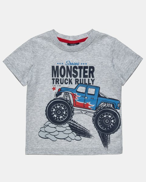 T-Shirt Five Star with print (12 months-5 years)