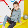 Long sleeve top Gym Tonic cotton fleece blend (6-16 years)