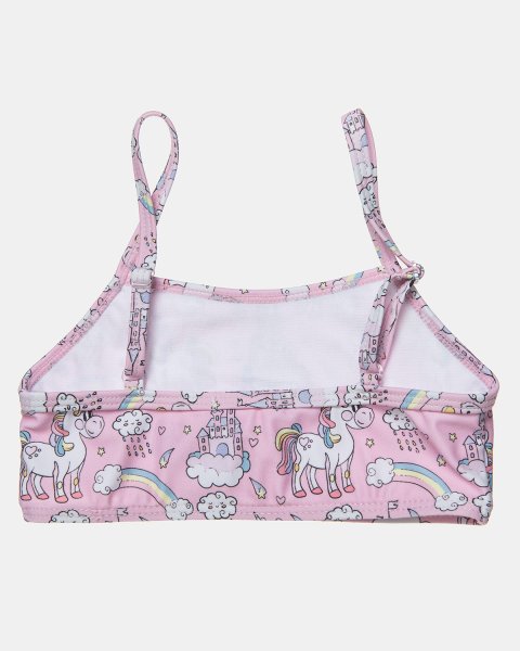 Bikini set True Blue with unicorns (12 months-5 years)