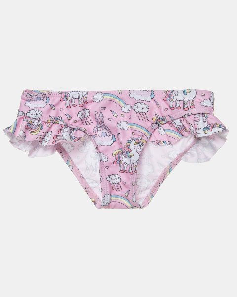 Bikini set True Blue with unicorns (12 months-5 years)