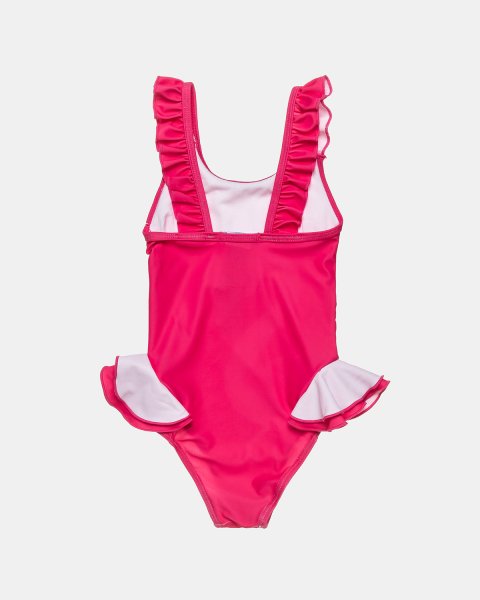 Swimsuit True Blue with ruffles (6 months-5 years)