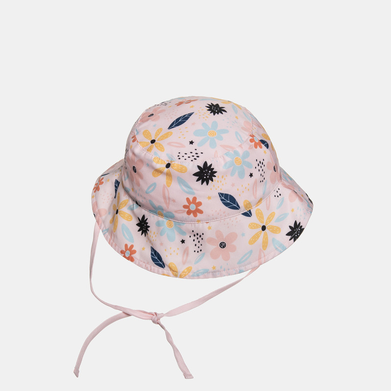 Bucket hat True Blue floral (6-8 years)