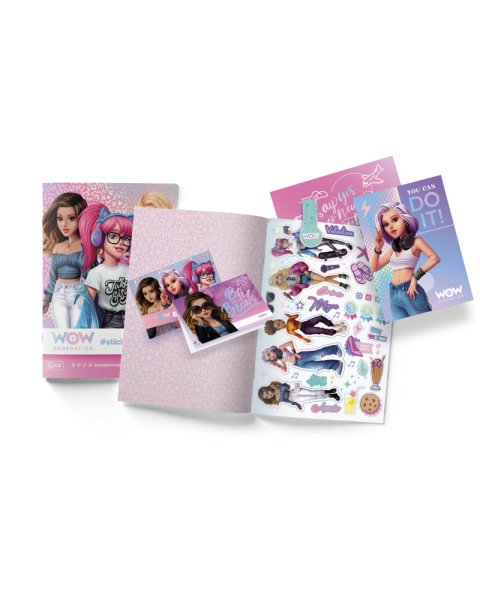 Sticker book Wow Generation (3+ years)