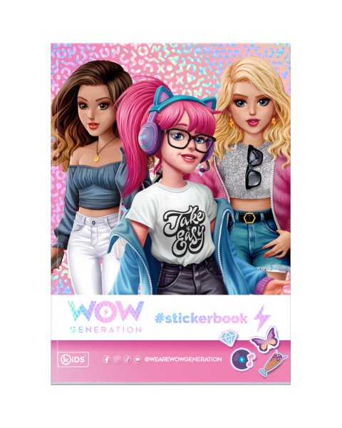 Sticker book Wow Generation (3+ years)