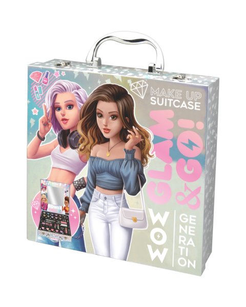 Make up suitcase Wow Generation 12 items