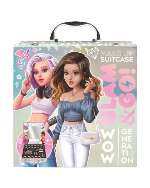 Make up suitcase Wow Generation 12 items