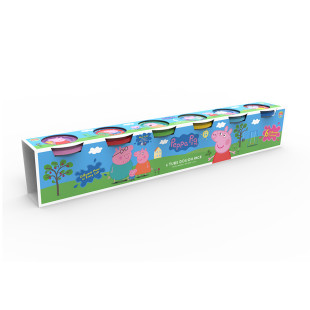 Dough pack Peppa Pig 6 tubs (3+ years)