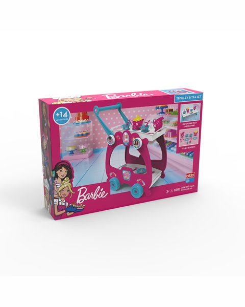 Toy Barbie Trolley & Tea set (3+ years)