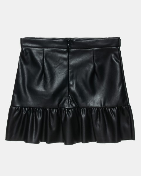 Skirt from eco leather (6-14 years)