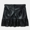 Skirt from eco leather (6-14 years)