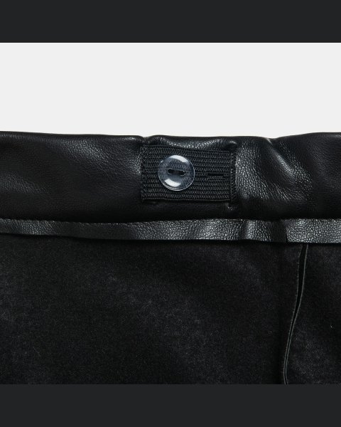Skirt from eco leather (6-14 years)