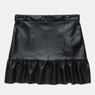 Skirt from eco leather (6-14 years)