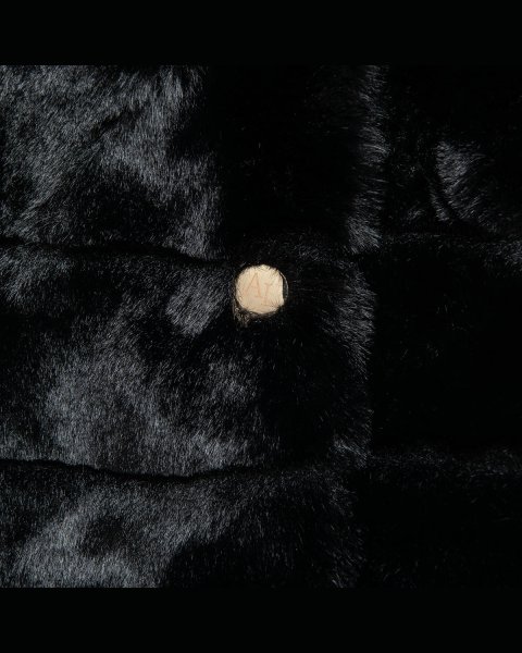 Cardigan made from eco fur with pockets (6-16 years)