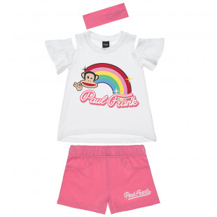 Σετ Paul Frank με τύπωμα και κορδέλα (12 μηνών-5 ετών)