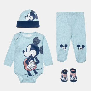 Set Disney Mickey Mouse 4-pieces (0-3 months)