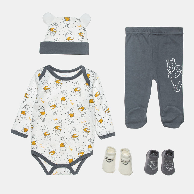 Set Disney Winnie the Pooh 5-pieces (0-3 months)