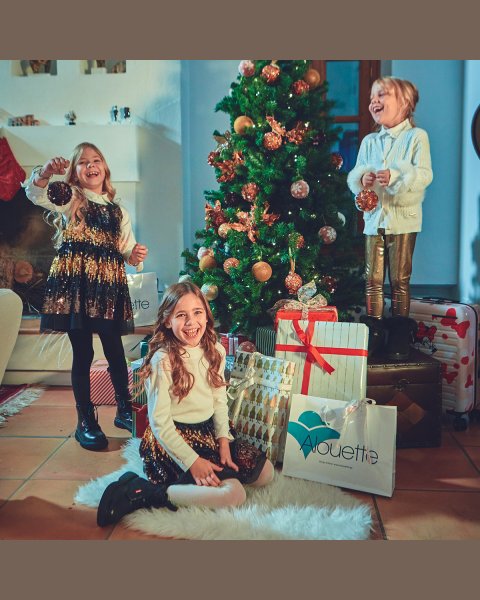 Dress with sequins (6-14 years)