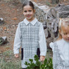 Φόρεμα με μανίκια πουκάμισου (6-16 ετών)