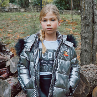 Jacket Paul Frank shiny with internal straps (6-16 ετών)
