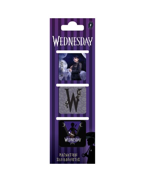 Magnetic bookmarks Wednesday 1