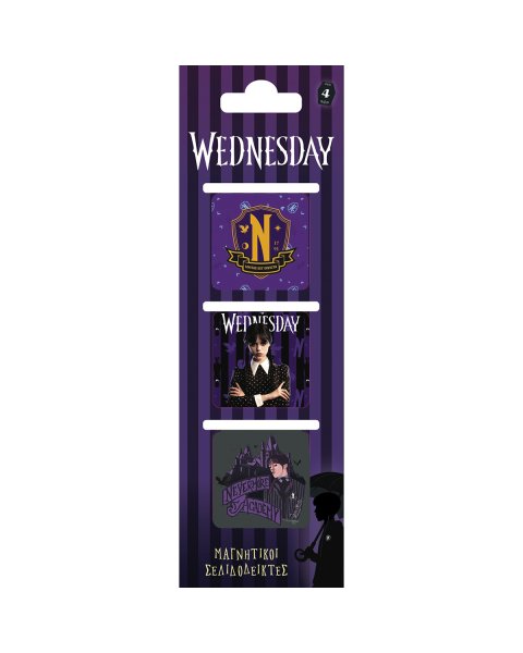 Μαγνητικοί σελιδοδείκτες Wednesday 4