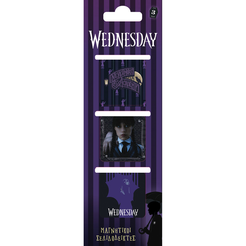 Magnetic bookmarks Wednesday 3