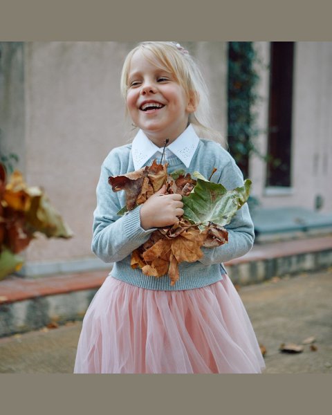Tulle skirt with glitter (9 months-5 years)