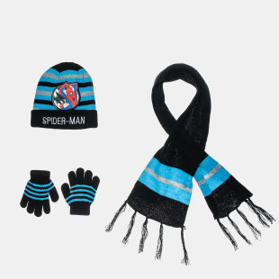 Set Spiderman beanie-scarf-gloves one size (1-5 years)
