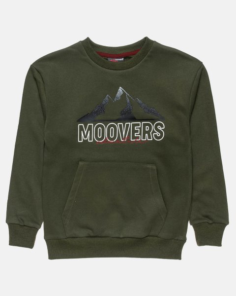 Μπλούζα φούτερ Moovers με ανάγλυφο τύπωμα (6-16 ετών)