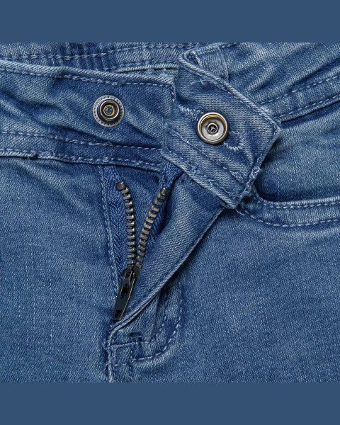 Παντελόνι τζιν skinny fit με ξέφτια (6-16 ετών)