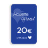 Gift card 20 euros