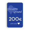 Gift card 200 euros
