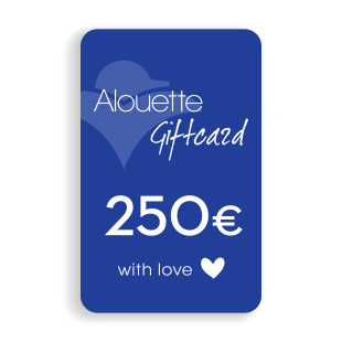 Gift card 250 euros