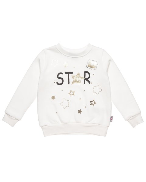 Tracksuit Five Star with metallic print (12 months-5 years)
