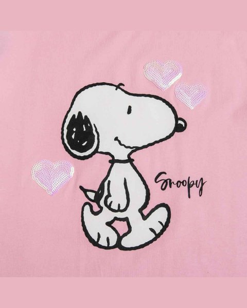 Top Snoopy with sequins (2-8 years)