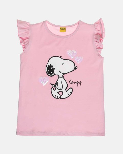Μπλούζα Snoopy με παγιέτες (2-8 ετών)