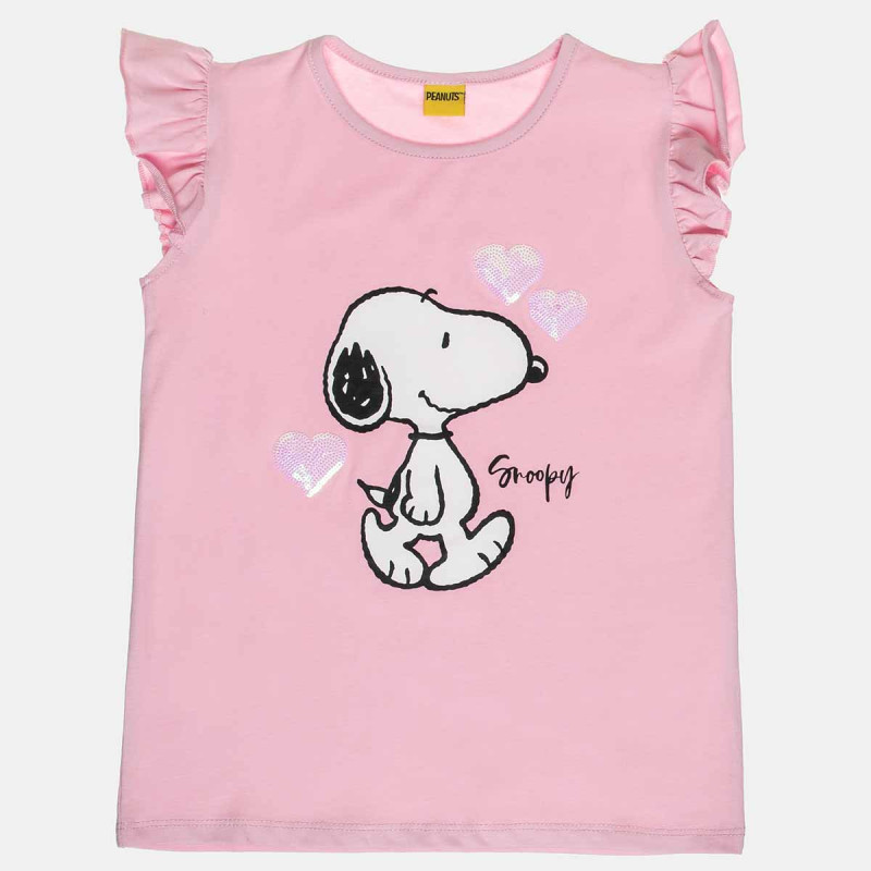 Top Snoopy with sequins (2-8 years)