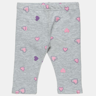 Leggings with hearts pattern (1-18 months)