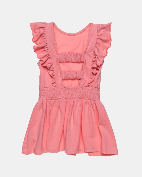Dress with ruffles and strass (12 months-5 years)