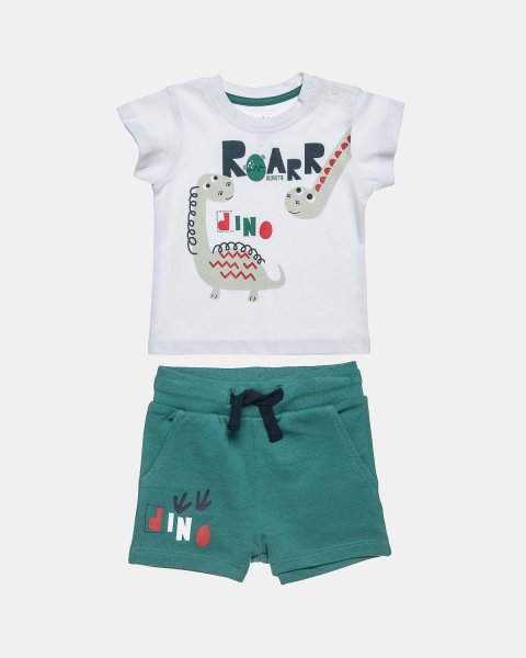 Set Tender Comforts with print dinosaur (3-18 months)
