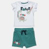 Set Tender Comforts with print dinosaur (3-18 months)