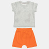 Set Tender Comforts from organic cotton with print (3-18 months)