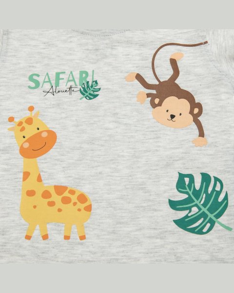 Set Tender Comforts from organic cotton with print (3-18 months)